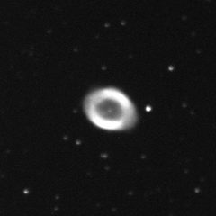 M57, the Ring Nebula, taken at the observatory