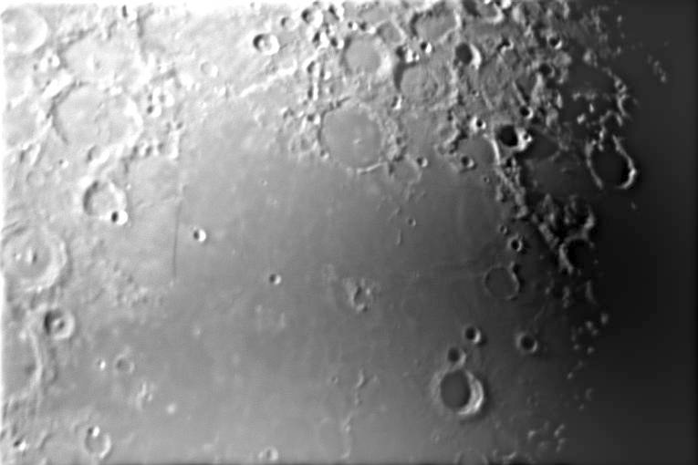 Moon 65% full, 0.11 Seconds at F10, Neutral Density filter